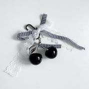 Llavero de cerezas vintage con listón - Dressygt
