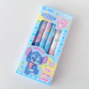 Set de 6 Lapiceros Stitch 0.5 mm