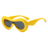 Lentes de sol ovaladas
