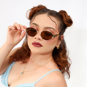 Lentes de sol estilo ovalo - Dressygt