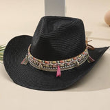 Sombrero de ala estilo bohemio