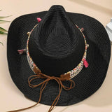 Sombrero de ala estilo bohemio