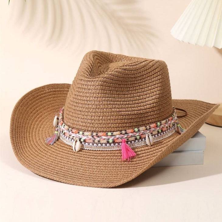 Sombrero de ala estilo bohemio
