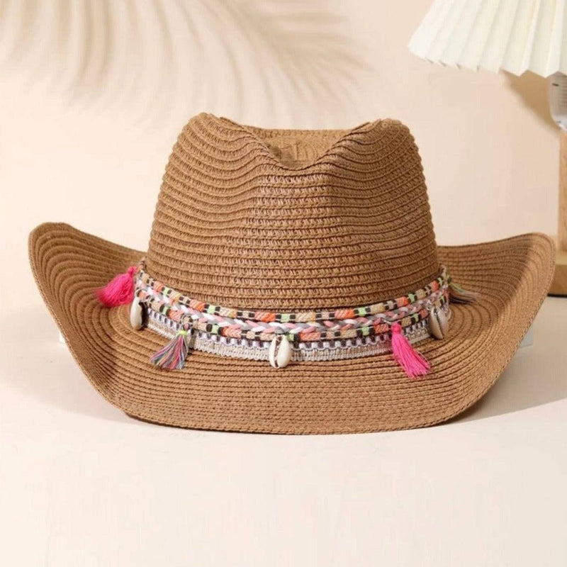 Sombrero de ala estilo bohemio