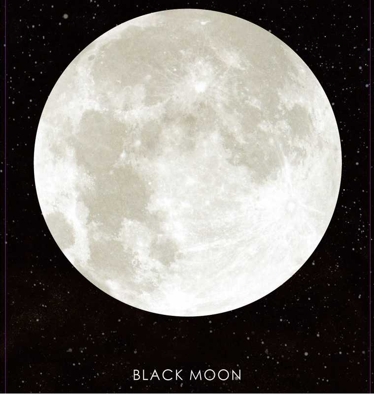 Notas adhesivas de luna