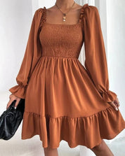 Vestido manga larga