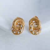Aretes de círculo doble
