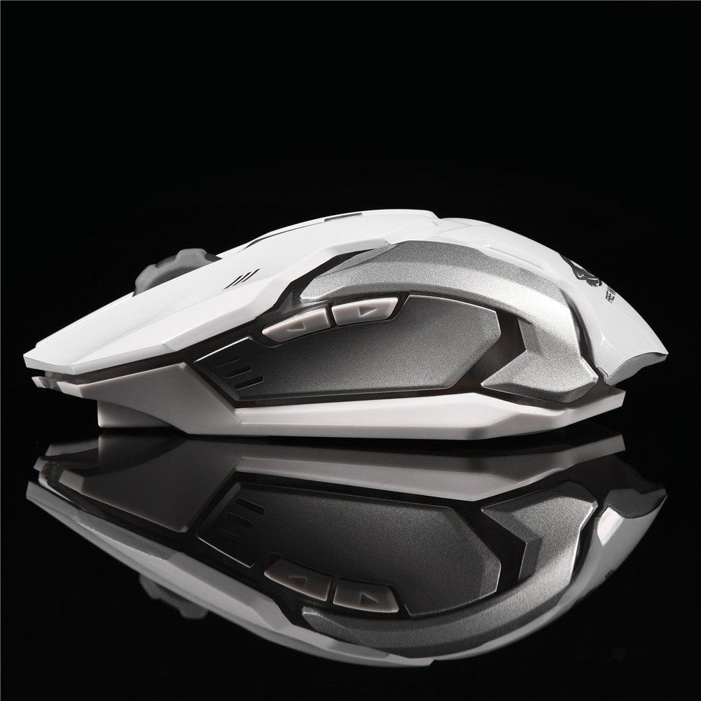 Mouse con luz led