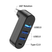 Adaptador USB de 4 puertos
