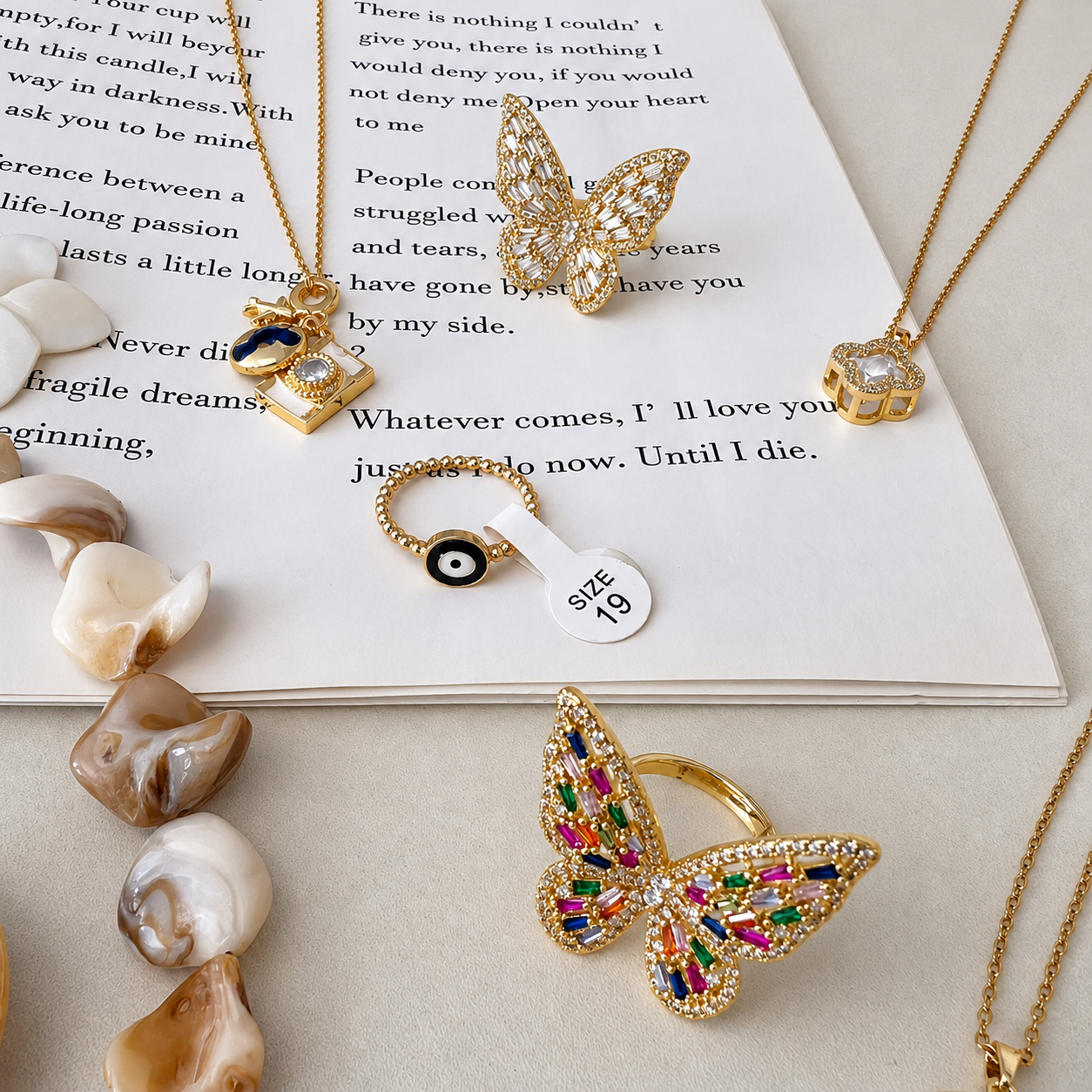 Combo de 12 piezas de joyería surtida - Dressygt
