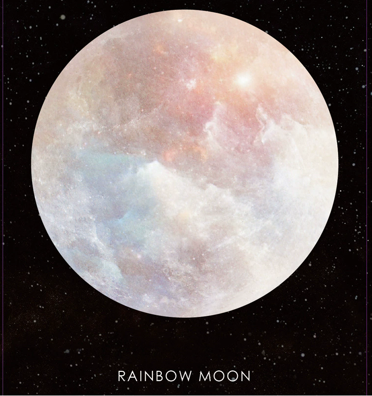 Notas adhesivas de luna