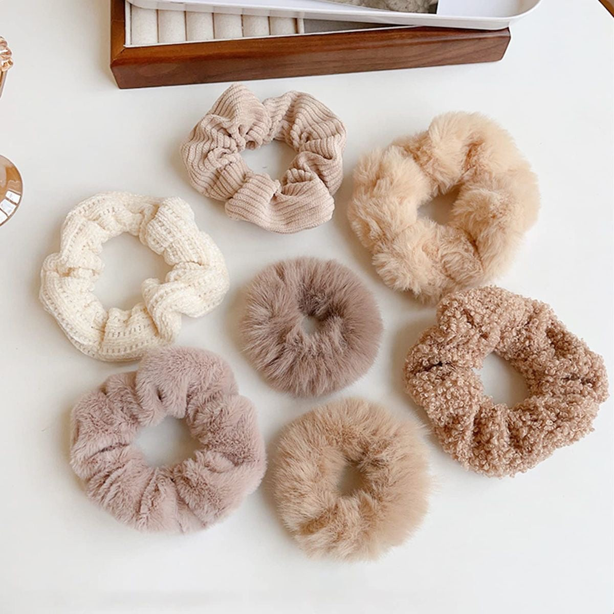 Set de 7 Scrunchies