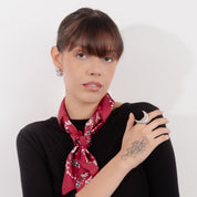 Anillo chunky con diseño de luna