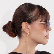 Arete con diseño de estrella