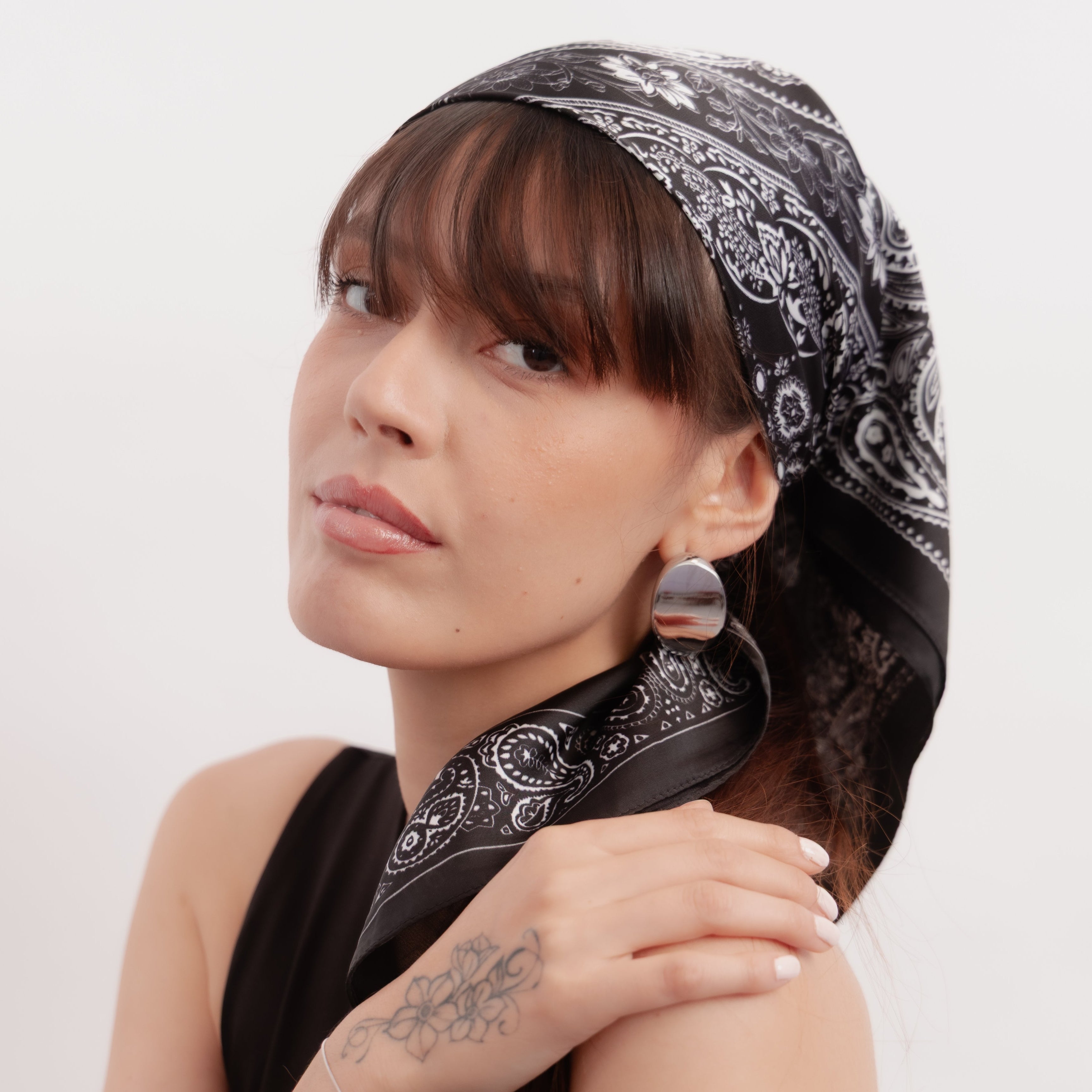 Aretes con forma de ovalo