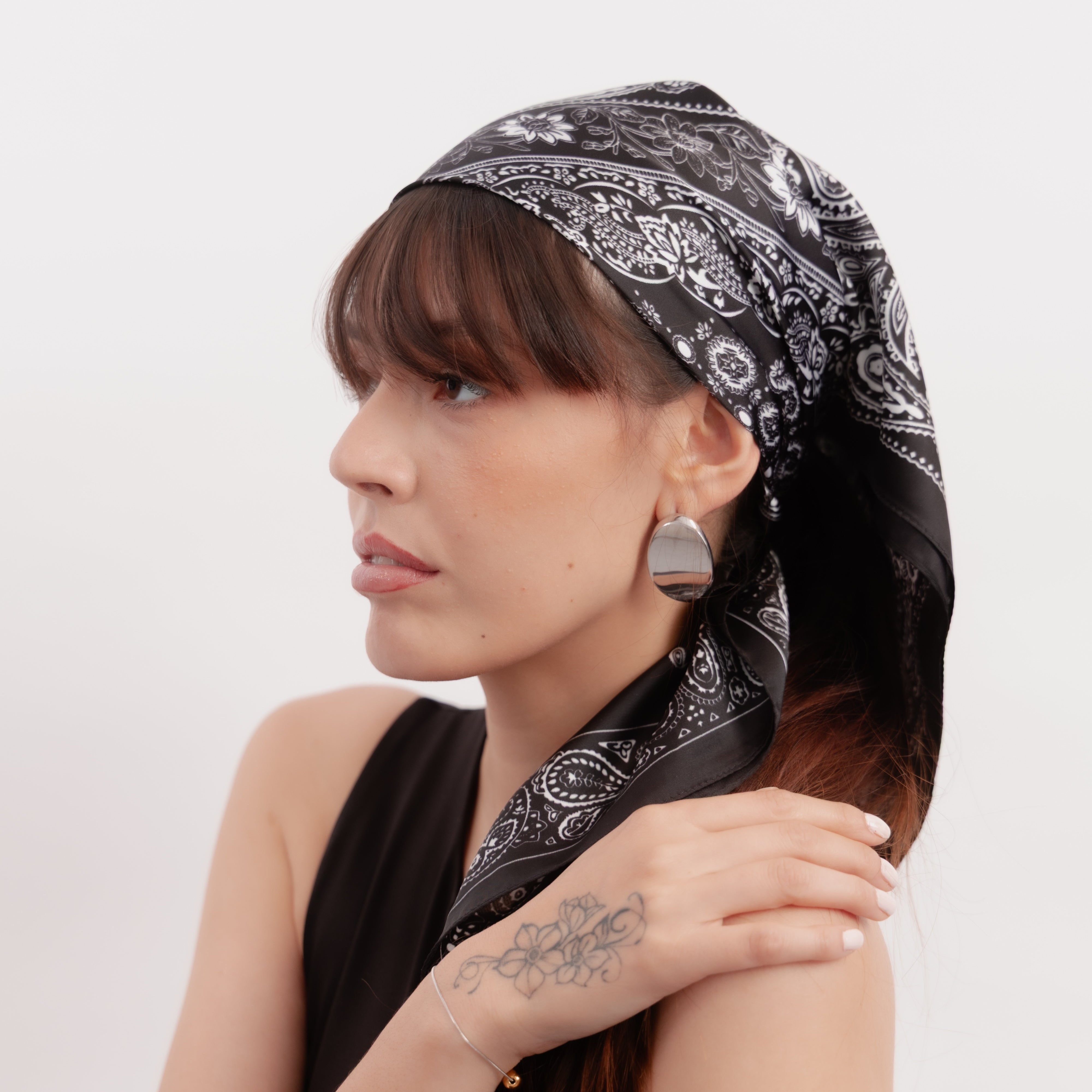 Aretes con forma de ovalo