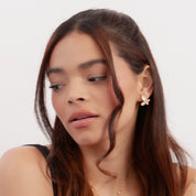 Aretes de mariposa