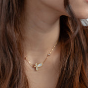 Collar con diseño de mariposa