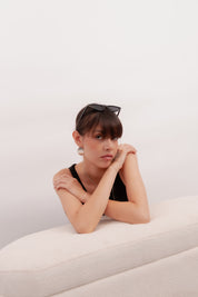 Aretes con forma de ovalo