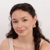 Aretes con forma de ovalo