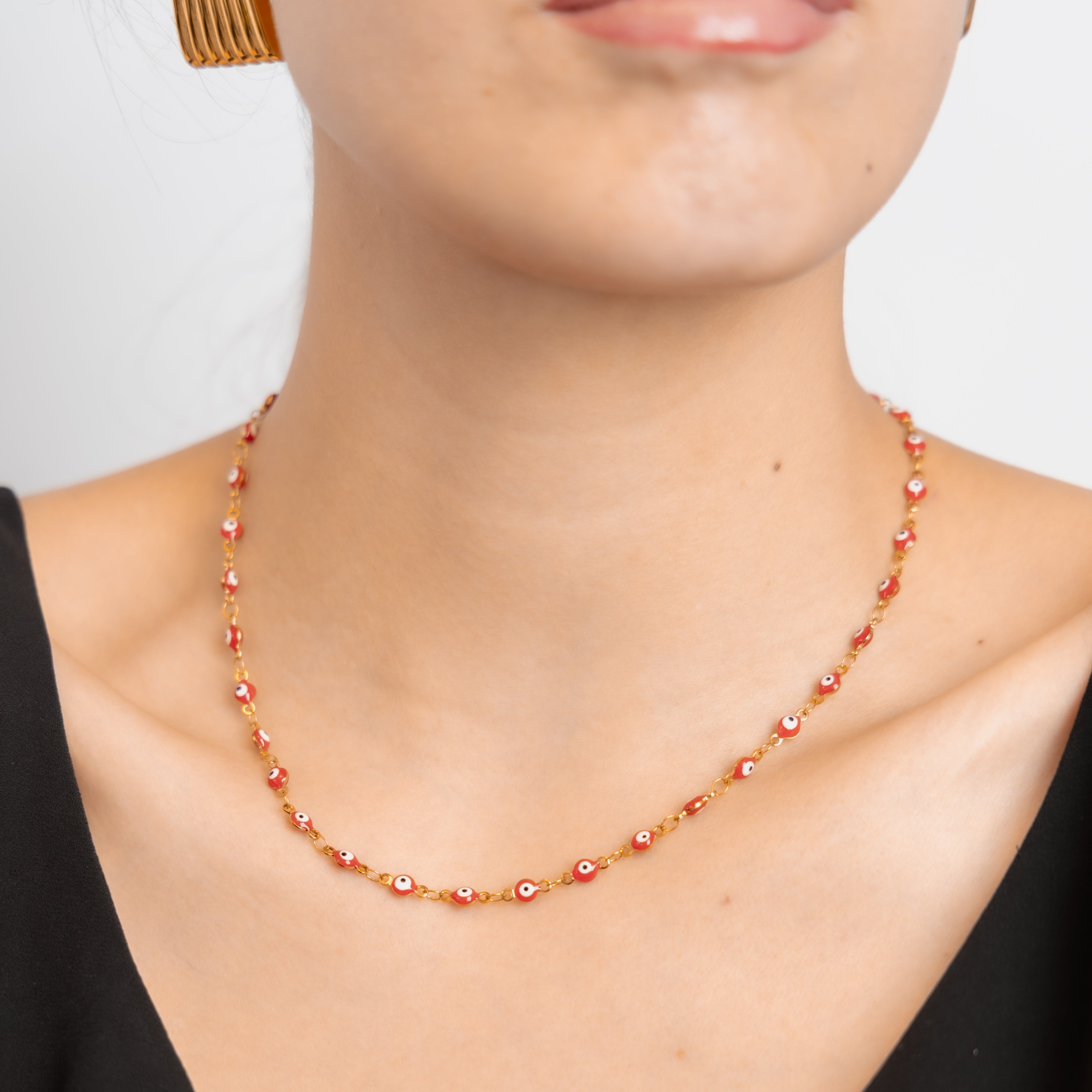 Collar con diseño turco