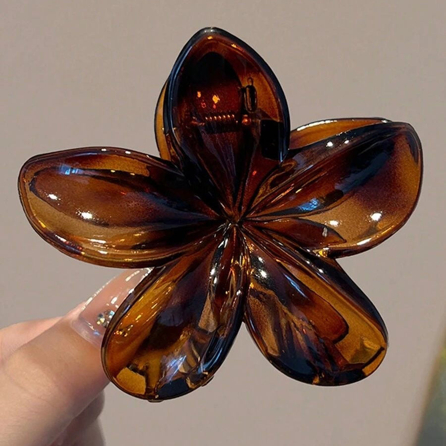 Gancho decorativo de flor para el cabello