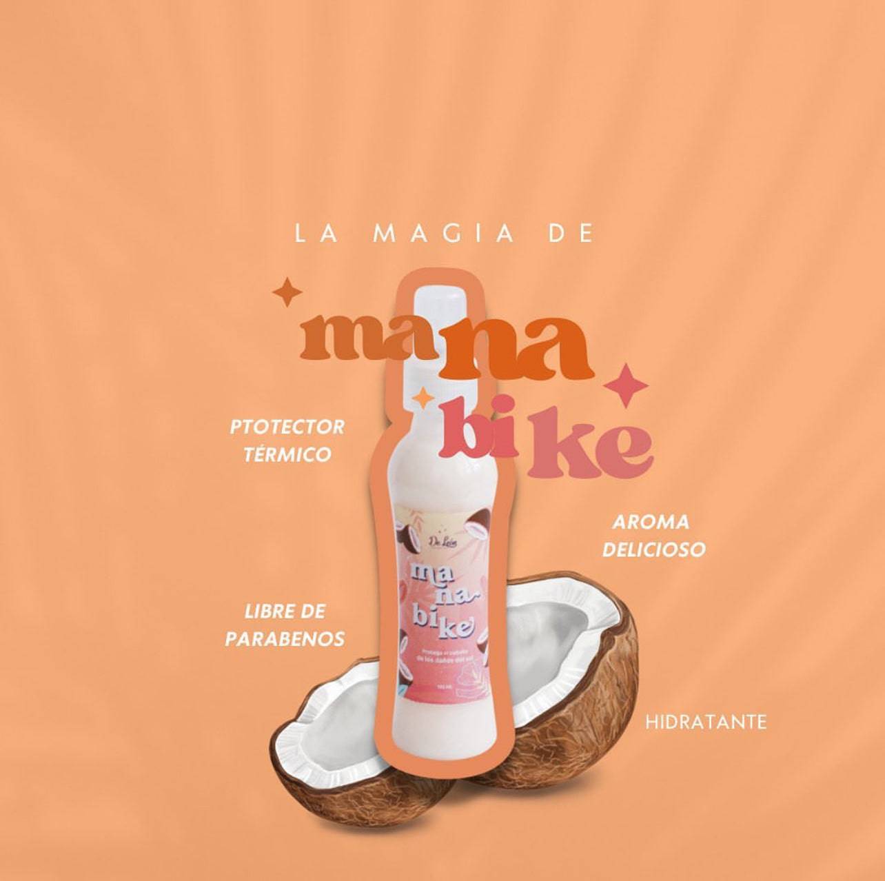Manabike, protector térmico de cabello Perfecto De León - Dressygt