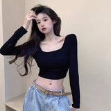 Crop top de espalda descubierta