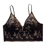 Bralette de tela ligera con encaje - Dressygt