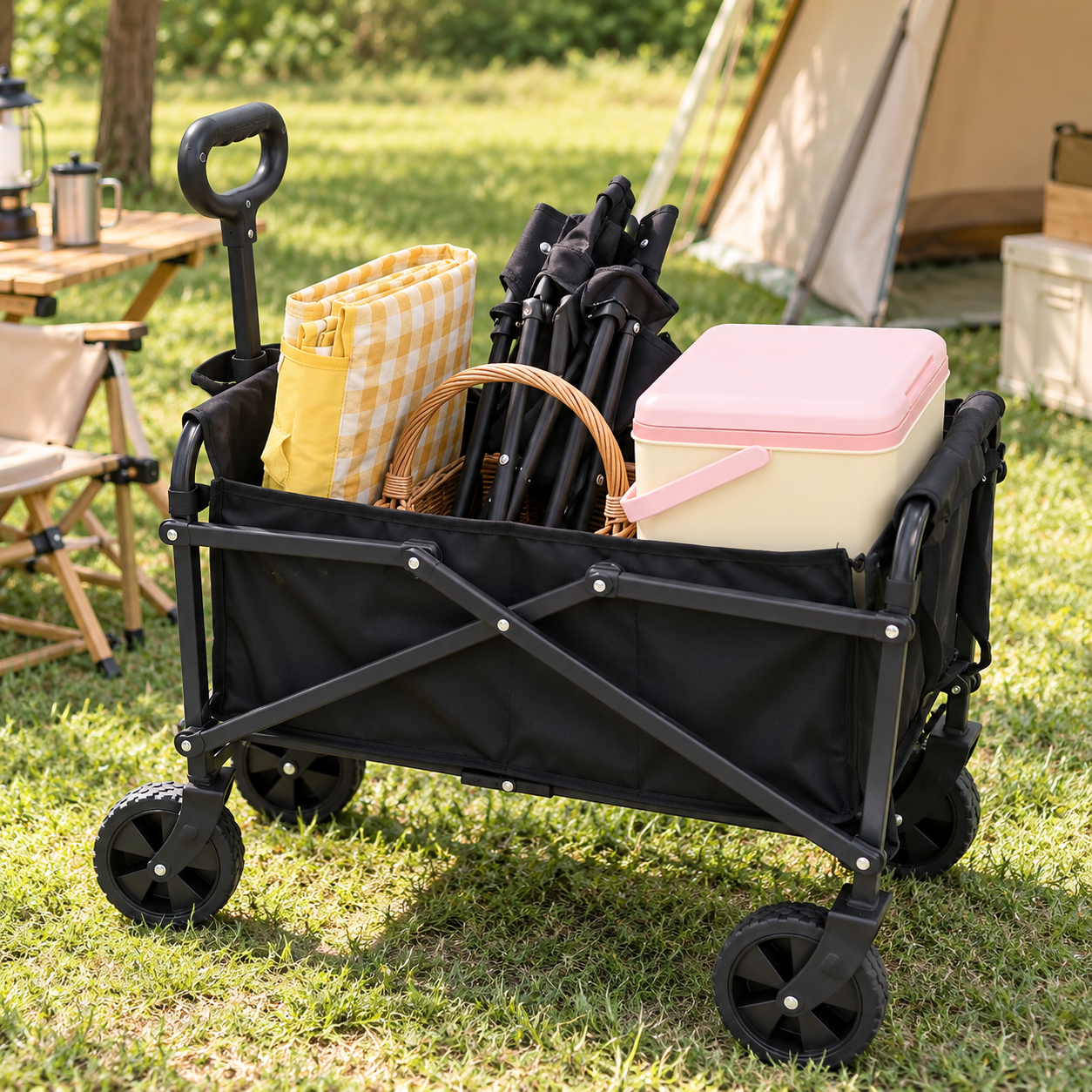 Carro plegable con ruedas - Dressygt