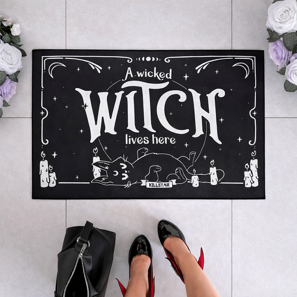 Alfombra para entrada con frase de bruja - Dressygt