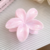 Pinza para cabello de flor marmoleada - Dressygt