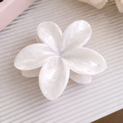 Pinza para cabello de flor marmoleada - Dressygt