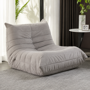 Sillón lounge acolchado individual
