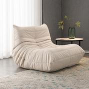 Sillón lounge acolchado individual
