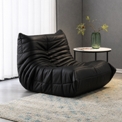 Sillón individual bajo acolchado