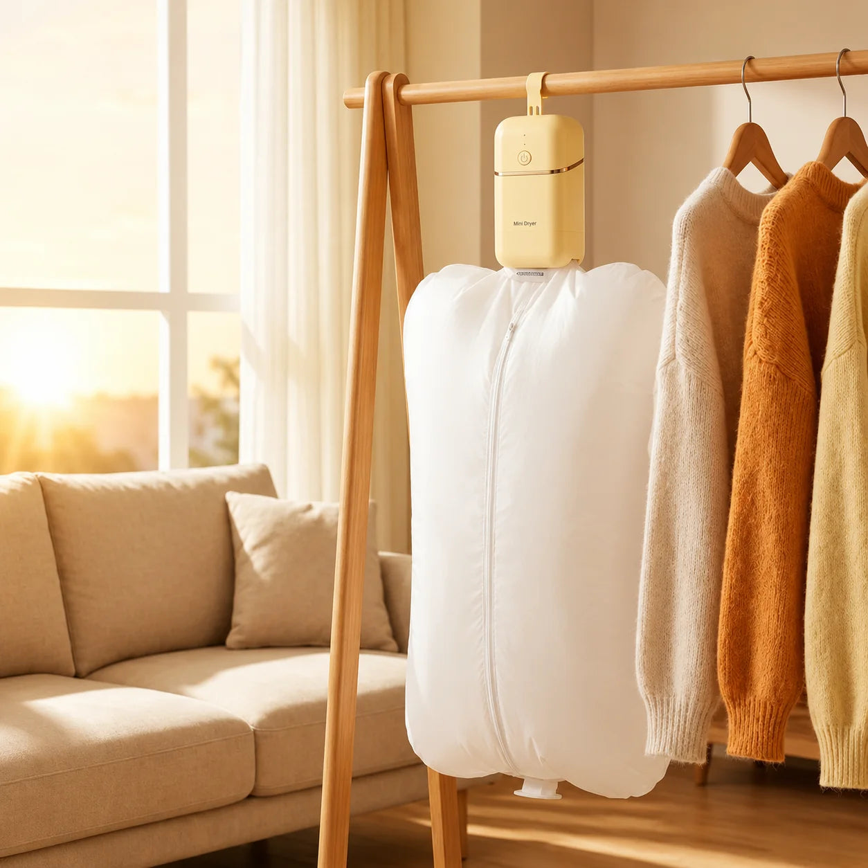 Set de secador eléctricos para ropa y secador de zapatos