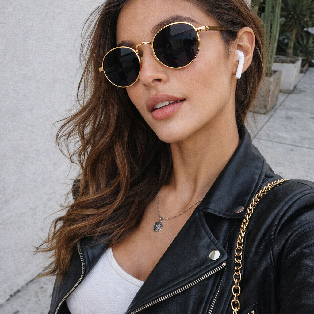 Lentes de sol ovalados vintage - Dressygt