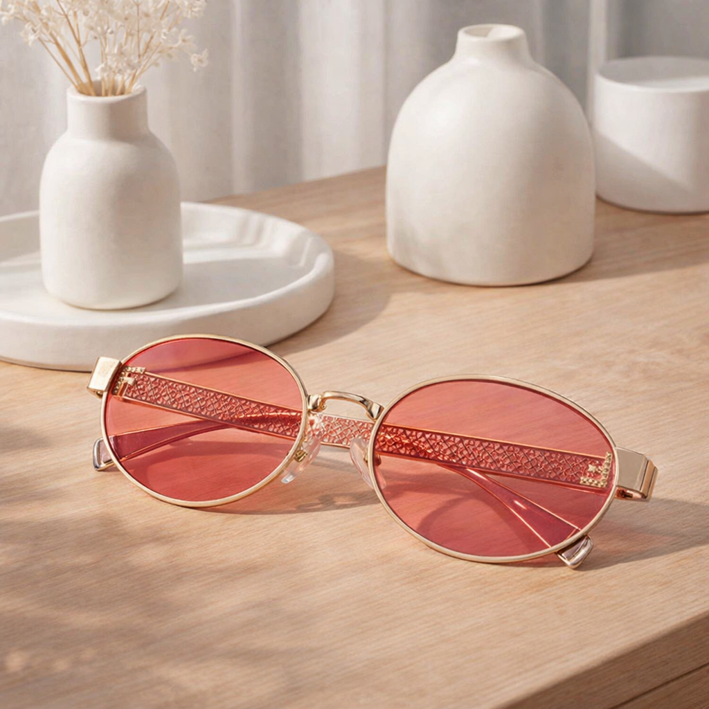 Lentes de sol dorados - Dressygt