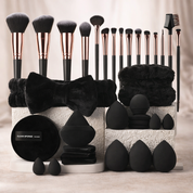 Set completo de brochas de maquillaje con esponjas - Dressygt