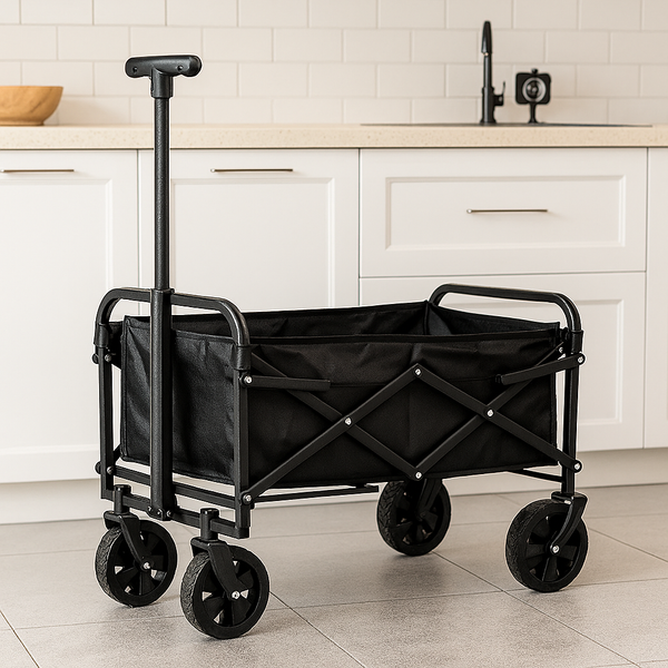 Carro plegable con ruedas