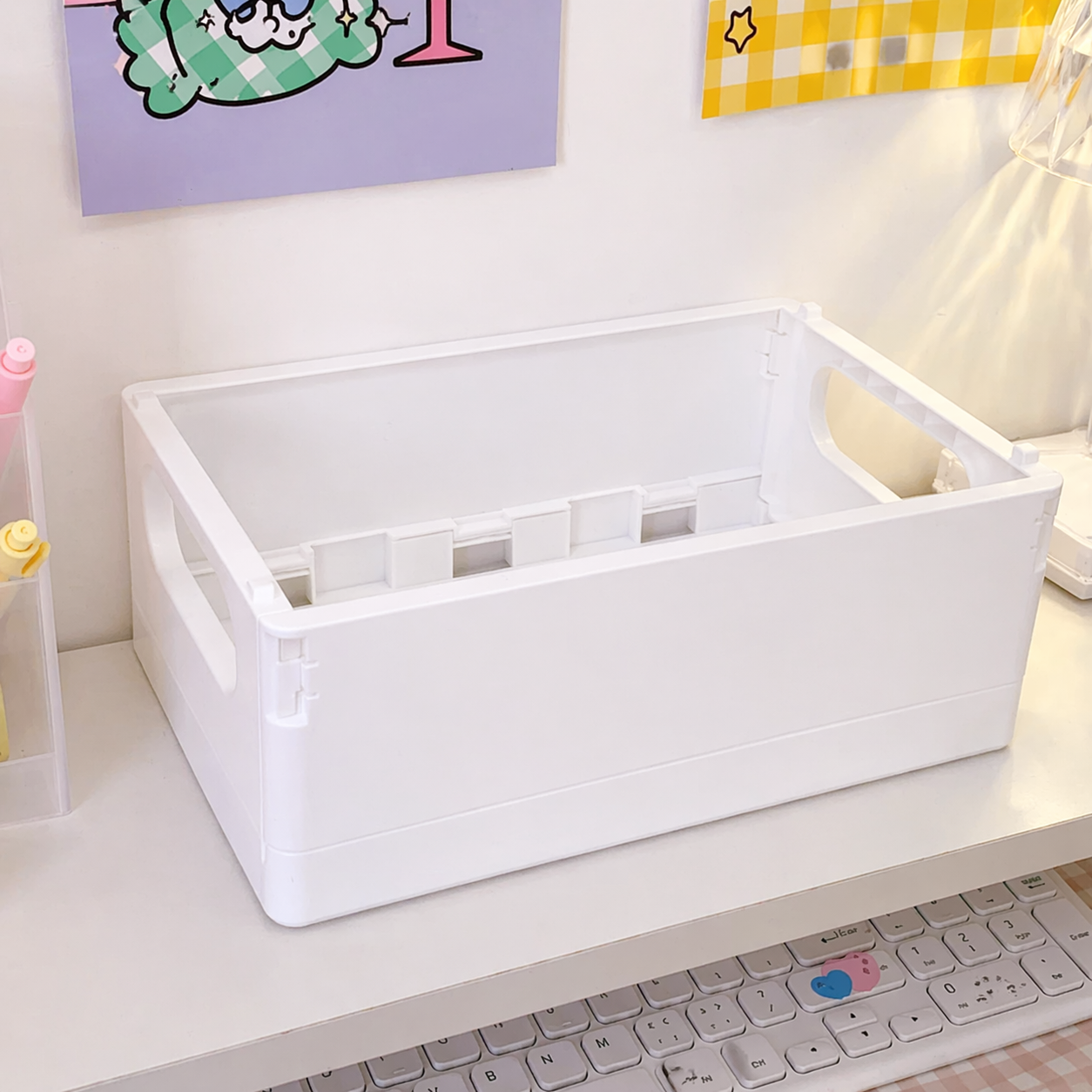 Organizador plástico plegable multiuso - Dressygt