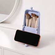 Case de silicona para brochas de maquillaje