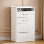 Vanity compacto con espejo LED