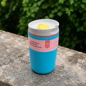 Vaso de acero inoxidable con tapa aislada