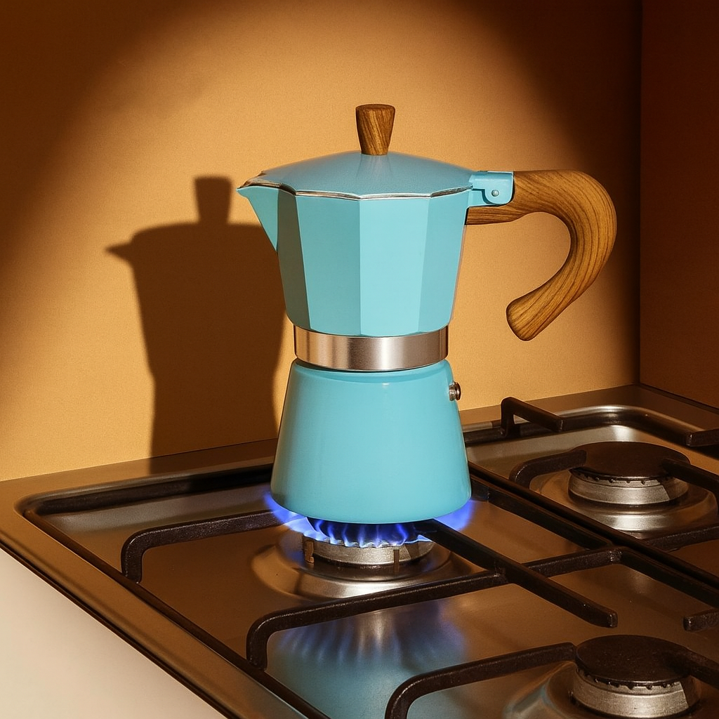 Cafetera para espresso de aluminio - Dressygt