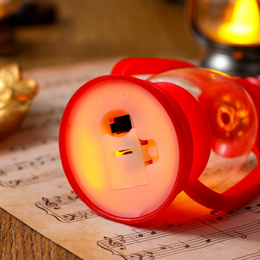 Mini lámpara decorativa con efecto vela - Dressygt