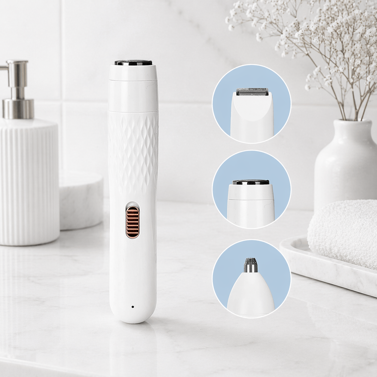 Depiladora eléctrica facial y corporal - Dressygt