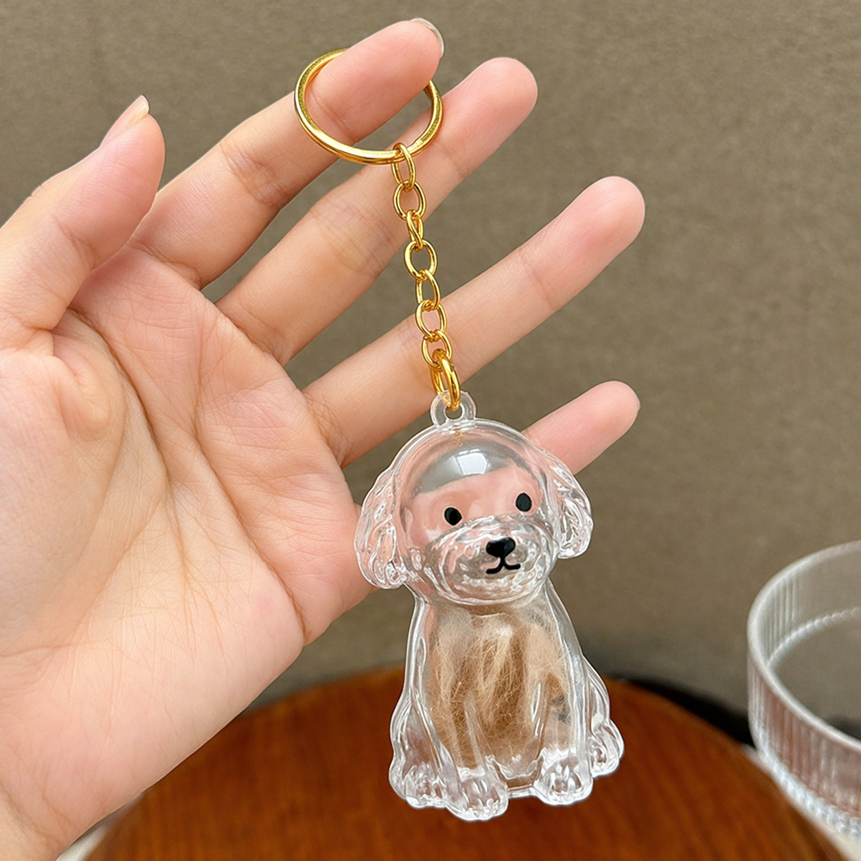 Llavero de recuerdo para pelo de perro - Dressygt