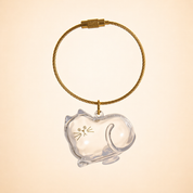 Llavero transparente de gatito - Dressygt